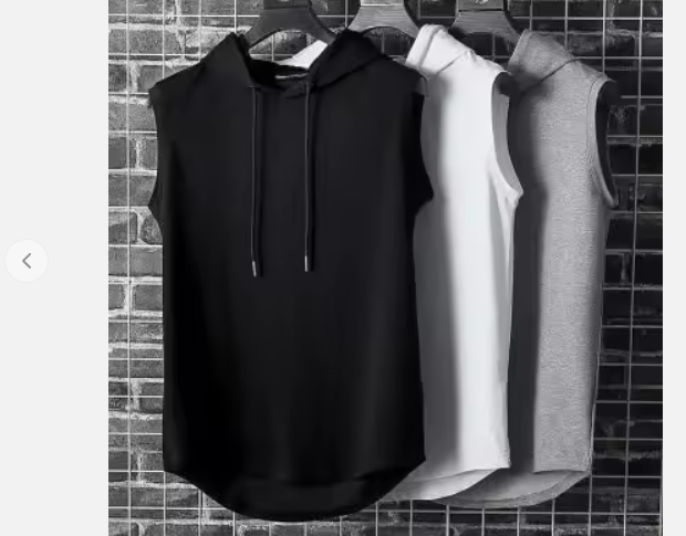 short sleeveless t-shirt for men and boys