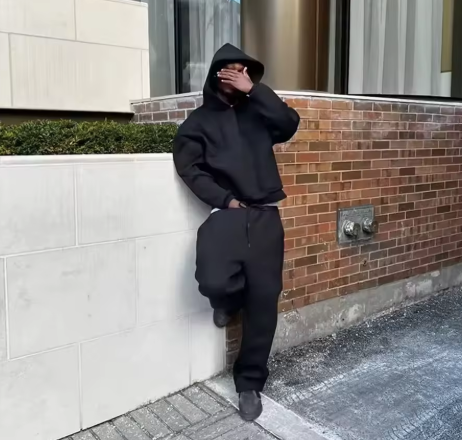 High Quality Custom Oversized Pullover Cropped Hoodie Men Hooded Sweatshirt Heavyweight